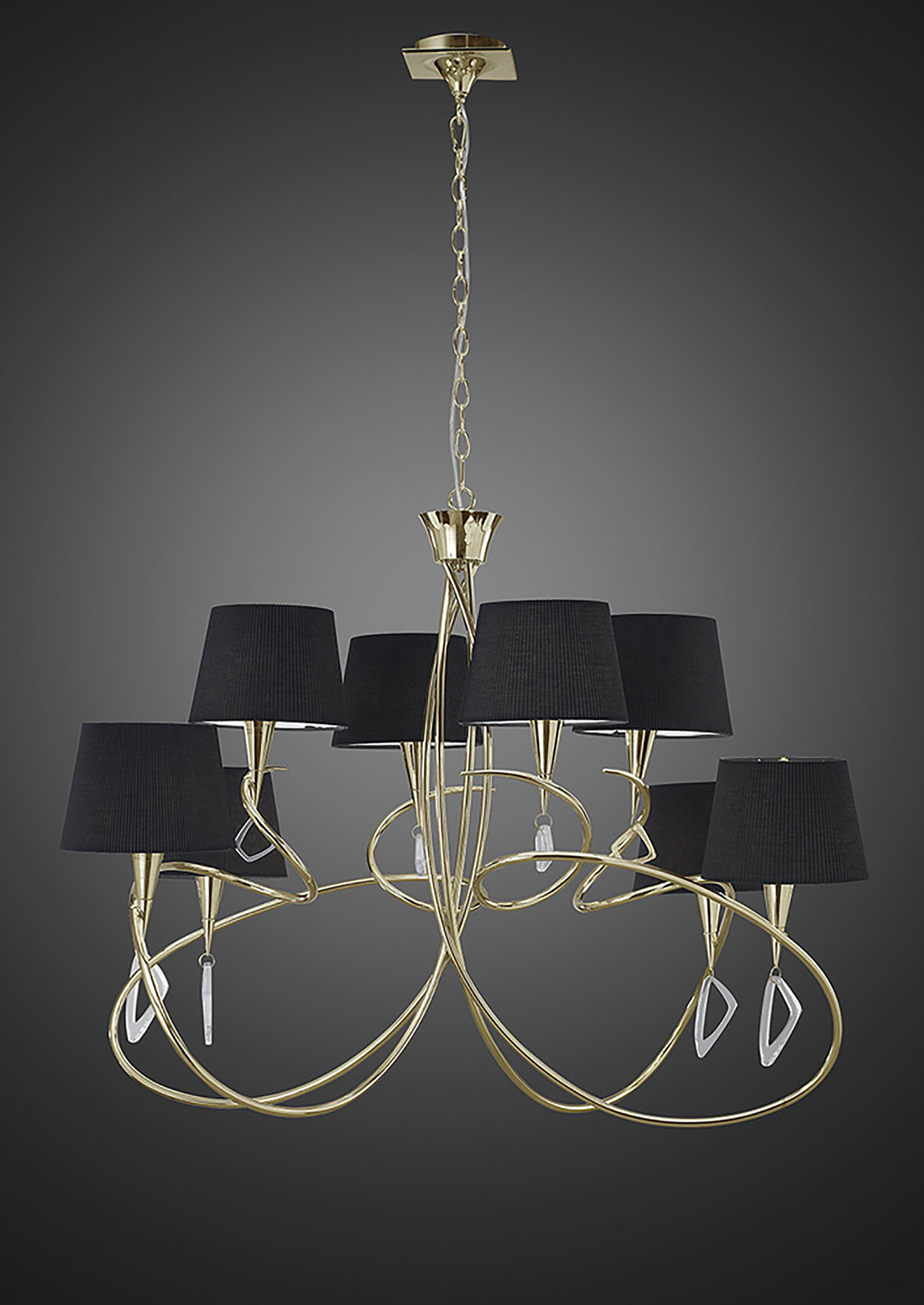 Mara FG Ceiling Lights Mantra Multi Arm Fittings